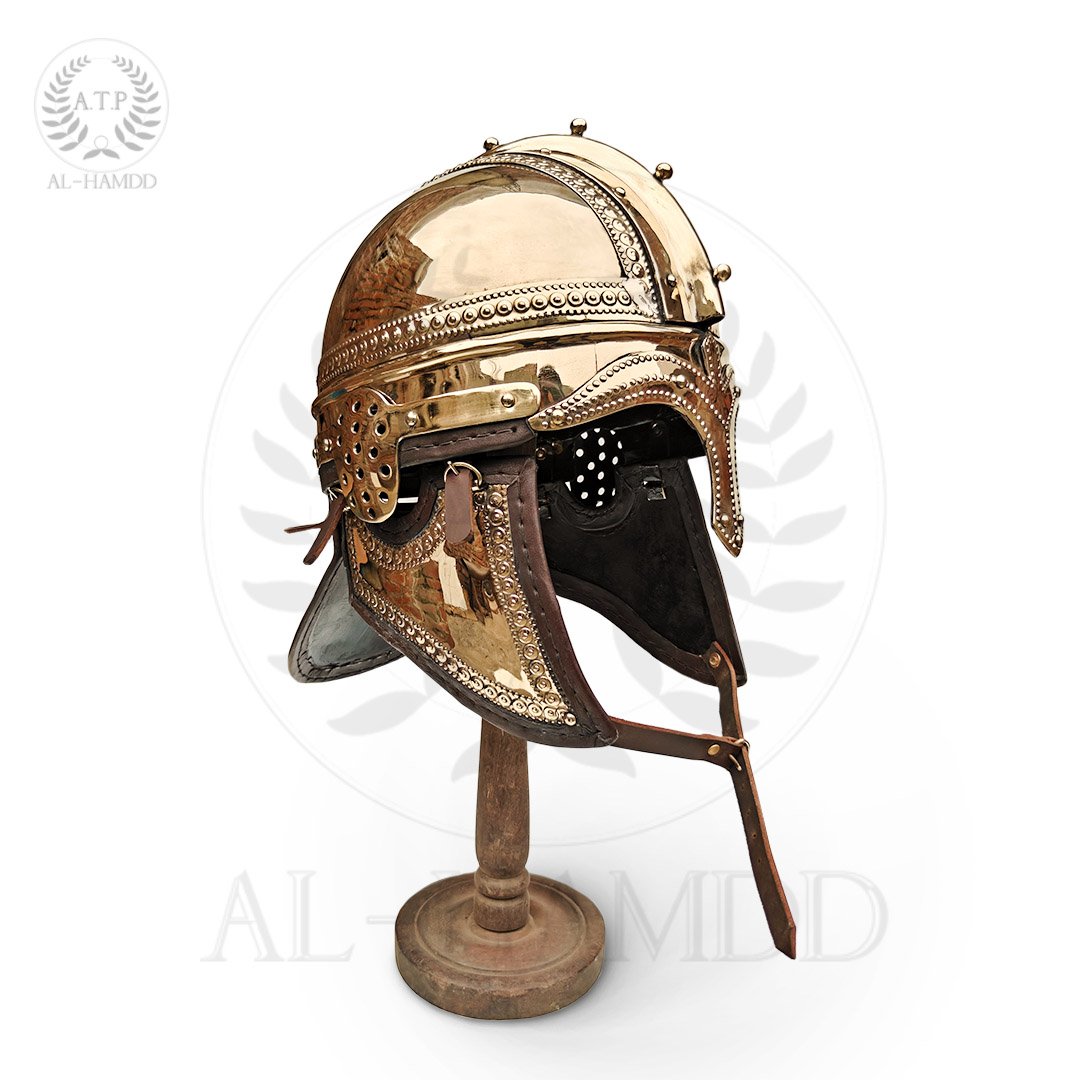 Koblenz Helmet from Germany. A late roman era helmet for reenactment.