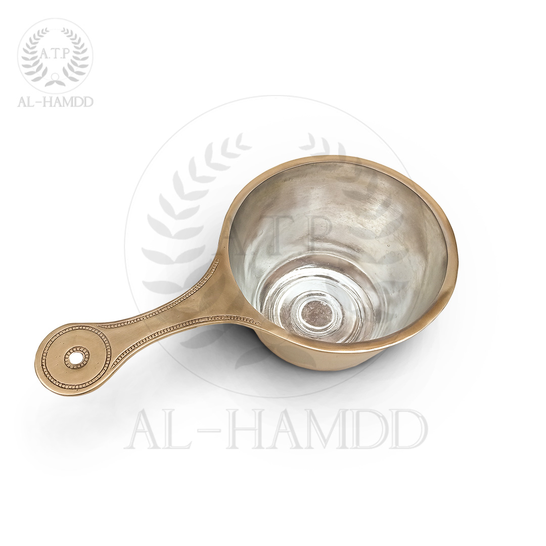 Deep Roman Patera | Brass Cooking Pan for Reenactment