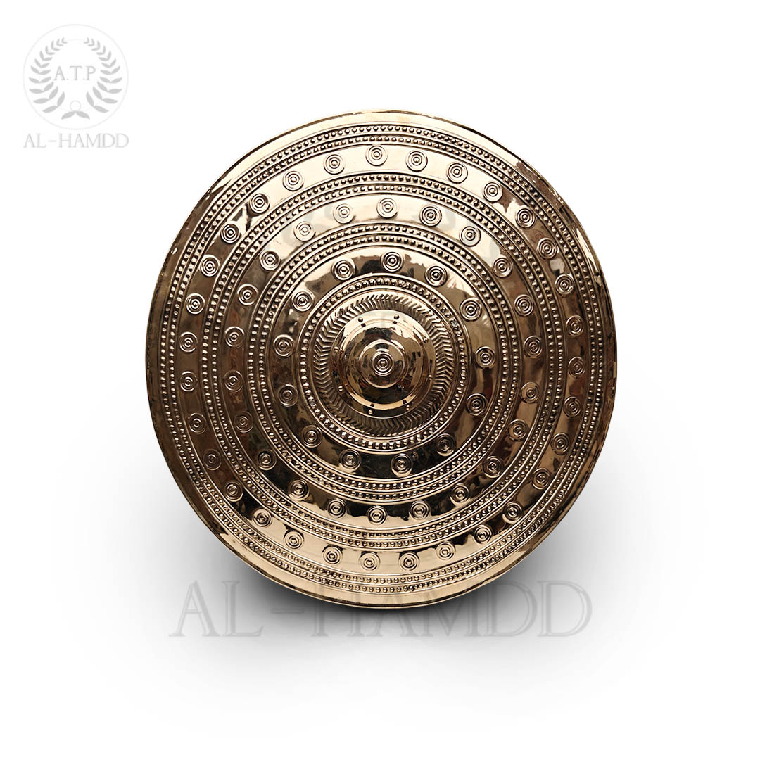 VI century Villanovan shield from the etruscan era for reenactment and home decor